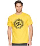 Dc Letterstress Short Sleeve Tee (old Gold) Men's Short Sleeve Pullover
