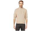 Vineyard Vines Saltwater 1/4 Zip Pullover (harvest Tan) Men's Clothing