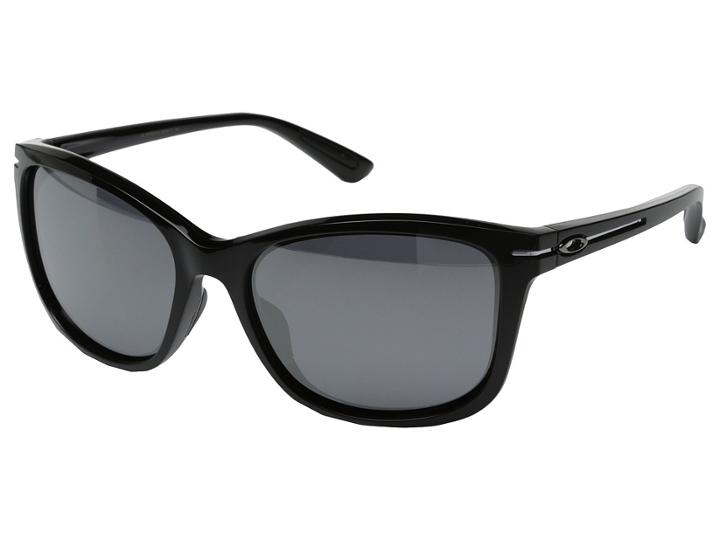 Oakley Drop-in (black Iridium W/ Polished Black) Fashion Sunglasses