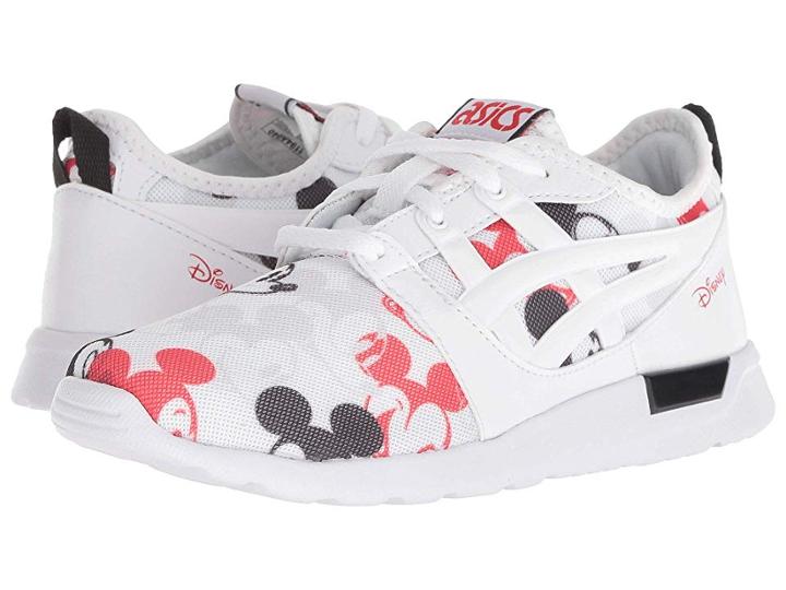 Asics Kids Tiger Gel-lyte Hikari Mickey Mouse (toddler/little Kid) (white) Kids Shoes