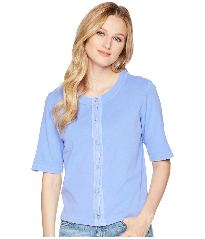 Fresh Produce Bella Cardigan (peri Blue) Women's Sweater