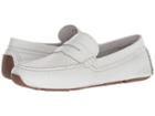 Cole Haan Rodeo Penny Driver (white Leather) Women's Shoes