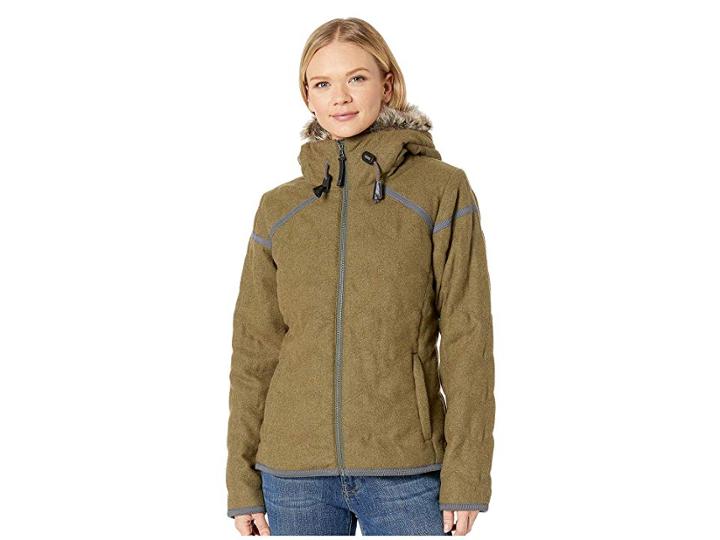 Prana Calla Jacket (cargo Green) Women's Coat