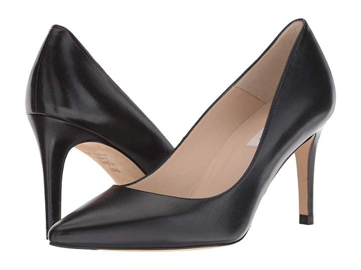 L.k. Bennett Floret (black Nappa Leather) High Heels