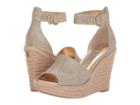 Guess Haleey (gold) Women's Wedge Shoes