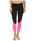 Zensah Xt Compression Tights (neon Pink) Women's Casual Pants