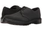 Dr. Martens 1461 Fl 3-eye Shoe (black Cascade Split) Women's Lace Up Casual Shoes