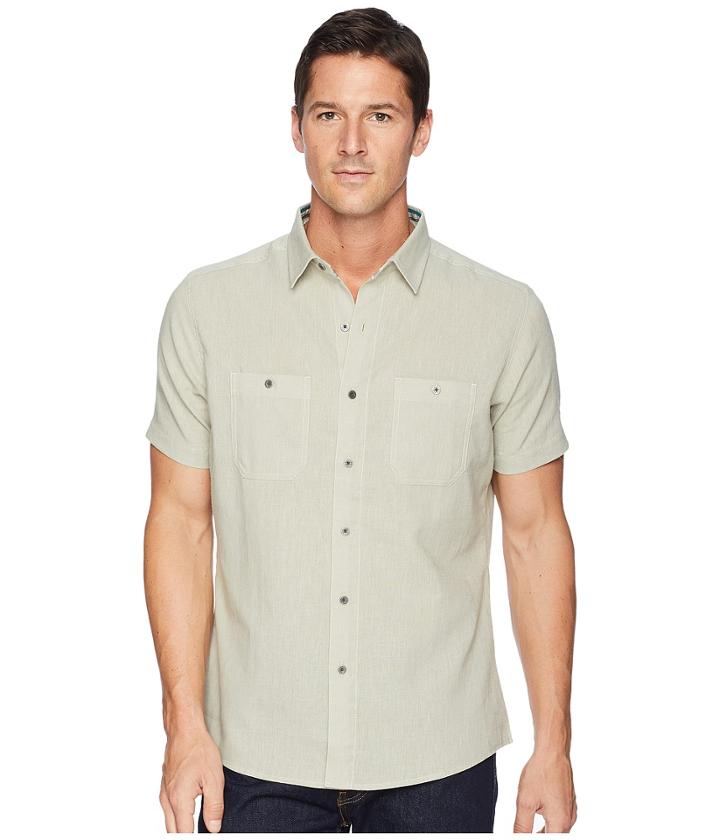 Kuhl Skorpio (sand Dune) Men's Short Sleeve Button Up