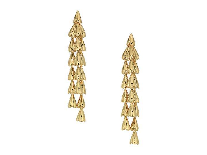 Vince Camuto Waterfall Post Earrings (gold) Earring