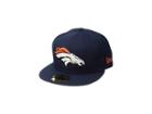 New Era 5950 Denver Broncos (oceanside Blue) Baseball Caps