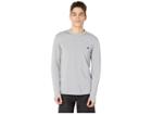 Quiksilver Salty Dog Long Sleeve Shirt (light Grey Heather) Men's Long Sleeve Button Up