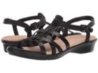 Clarks Loomis Katey (black Leather) Women's Sandals