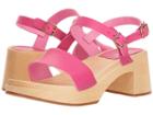 Swedish Hasbeens Gittan (neon Pink) Women's Sandals