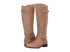Naturalizer Jenelle (oatmeal Leather) Women's Dress Pull-on Boots