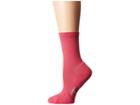 Thorlos Experia Dress Crew Single Pair (rose) Women's Crew Cut Socks Shoes