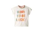 Lucky Brand Kids Jelena Tee (little Kids) (whisper White) Girl's T Shirt