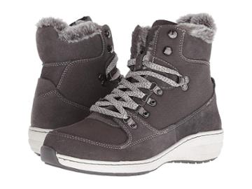 Aetrex Kelsey (charcoal) Women's Lace-up Boots