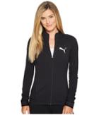 Puma Urban Sports Full Zip Hoodie (puma Black) Women's Sweatshirt