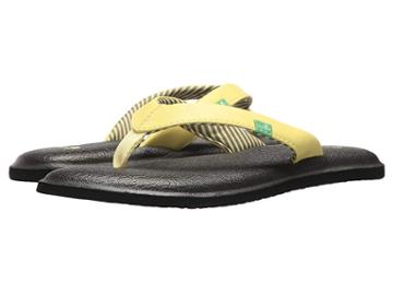 Sanuk Yoga Chakra (yellow Pear) Women's Sandals