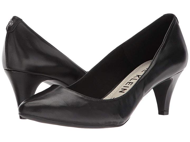 Anne Klein Rosalie (black Leather) High Heels