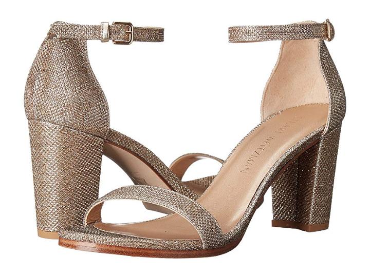 Stuart Weitzman Nearlynude (gold Noir) Women's Shoes