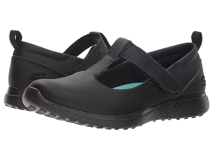 Skechers Kids Microburst Smarty Spirits 82223l (little Kid/big Kid) (black/black) Girl's Shoes