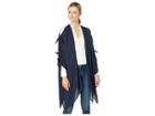 Echo Design Tie Shoulder Cardigan (navy) Women's Sweater