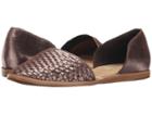 Seychelles Eager (pewter Metallic) Women's Flat Shoes