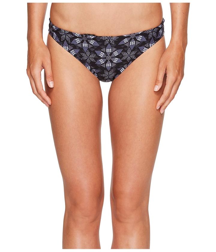 Tyr Edessa Lula Bikini Bottom (black/grey) Women's Swimwear
