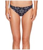 Tyr Edessa Lula Bikini Bottom (black/grey) Women's Swimwear