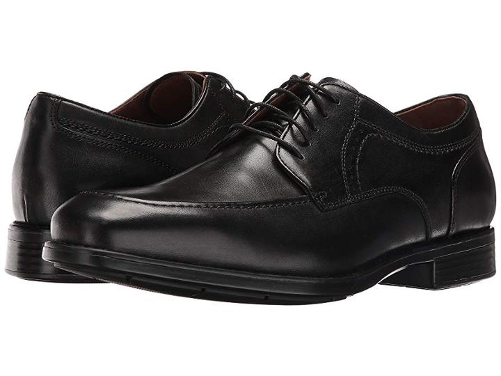 Johnston & Murphy Waterproof Xc4 Branning Dress Moc Oxford (black Waterproof Full Grain) Men's Lace Up Moc Toe Shoes