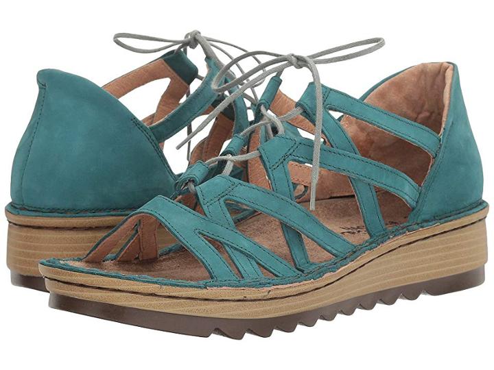 Naot Yarrow (teal Nubuck) Women's Shoes