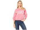 Juicy Couture Juicy Bold Logo Pullover (camelia Rose) Women's Clothing