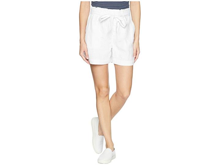 Sanctuary Muse Tie Waist Shorts (white) Women's Shorts