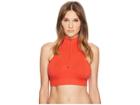 Adidas By Stella Mccartney Training Seamless Crop Top Ce8434 (dark Callisto) Women's Sleeveless