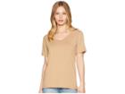 Richer Poorer Scoop V Tee (tan) Women's T Shirt