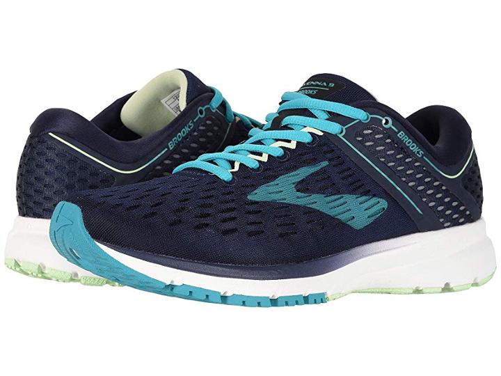 Brooks Ravenna 9 (navy/blue/green) Women's Running Shoes