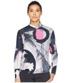 Jamie Sadock Sunsense(r) Lightweight Eclipse Print Jacket With 50 Spf (pinkterest) Women's Coat