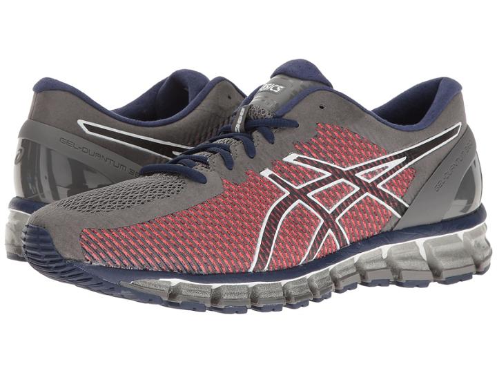 Asics Gel-quantum 360 Cm (carbon/white/silver) Men's Running Shoes