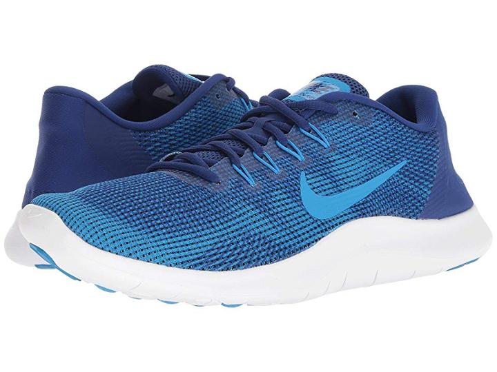 Nike Flex Rn 2018 (deep Royal Blue/blue Hero/white) Men's Running Shoes