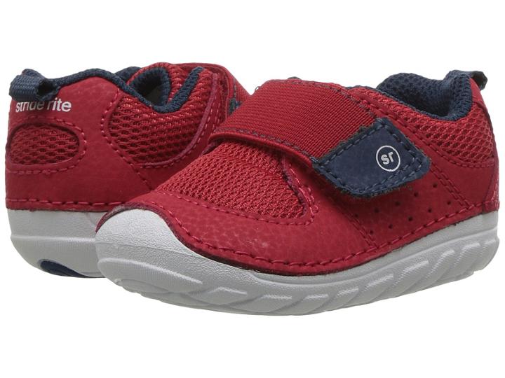 Stride Rite Soft Motion Ripley (infant/toddler) (red/navy) Boys Shoes