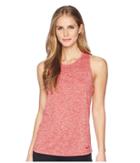 Nike Dry Tomboy Cross-dye Tank Top (gym Red/heather/coral Stardust/gym Red) Women's Sleeveless