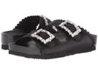 Suecomma Bonnie Jewel Buckles Flat Sandals (black/multi) Women's Sandals