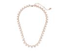 Vera Bradley Casual Glam Station Necklace (rose Gold Tone) Necklace