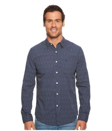 Dockers Premium Alpha Laundered Shirt (jaynes Pembroke) Men's Clothing
