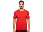 Adidas Alphaskin Sport Fitted Short Sleeve Tee (scarlet) Men's T Shirt