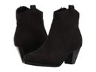 Amiana 15-a5424 (little Kid/big Kid/adult) (black Suede Fabric) Girl's Shoes