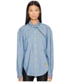 Vivienne Westwood Jade Shirt (blue) Women's Clothing