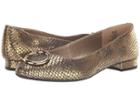 Anne Klein Olivet Flat (gold) Women's Shoes