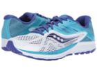 Saucony Ride 10 (white/blue) Women's Running Shoes